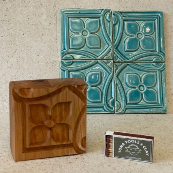 Viertelstempel - 149qn 7 x 7 cm Stempel > Quadratische Stempel > Viertelstempel TONA arts