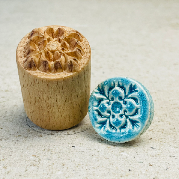 Ornament-floral-Pat160 Runde Stempel TONA arts