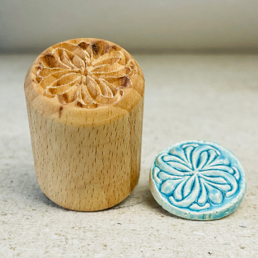 Ornament-floral-5n Runde Stempel TONA arts