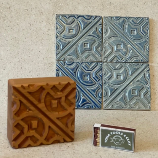 Viertelstempel - 61q 7 x 7 cm Stempel > Quadratische Stempel > Viertelstempel TONA arts