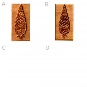 Rechteck-Stempel--Pinie TONA arts