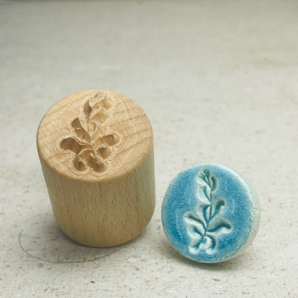 Ornament-floral-PL4 Runde Stempel TONA arts