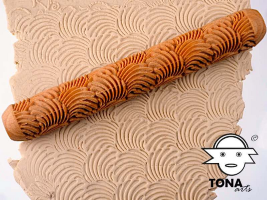 HandRoller-Floral-Muster HR12 TONA arts