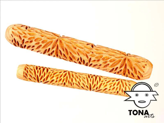 HandRoller-Floral- Blütenmuster - explosiv HR14 TONA arts