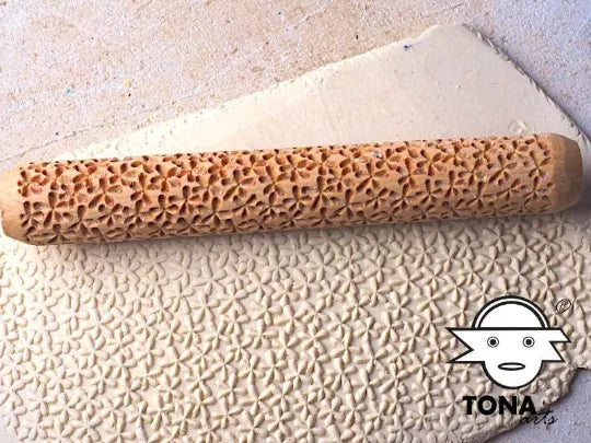 HandRoller-Floral-Blumenmuster - fein HR17 TONA arts