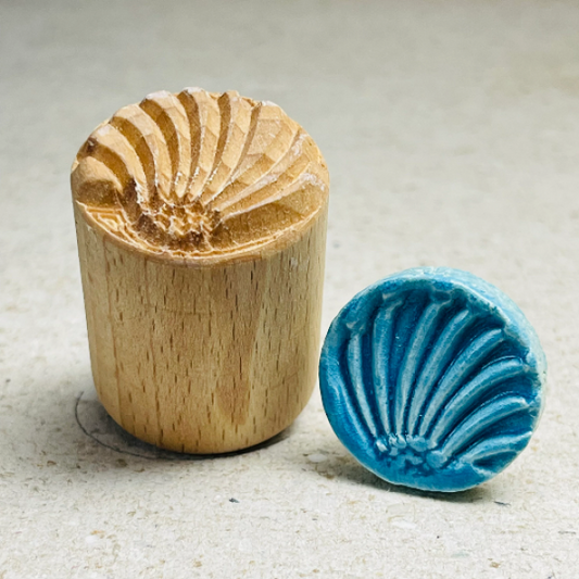 Marine-Muschel-RS18 Runde Stempel TONA arts