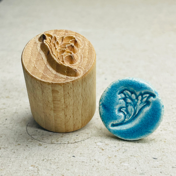 Ornament-floral-RS44 Runde Stempel TONA arts