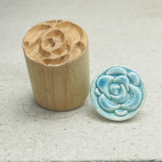 Blume-Rose-n Runde Stempel TONA arts