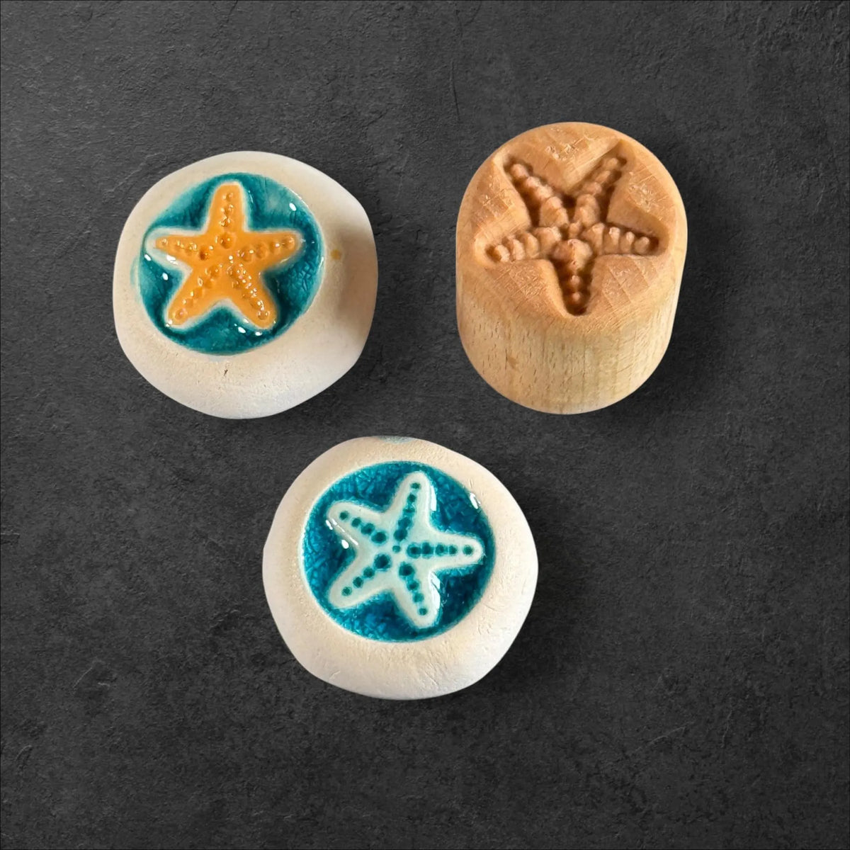 Seestern Runde Stempel TONA arts
