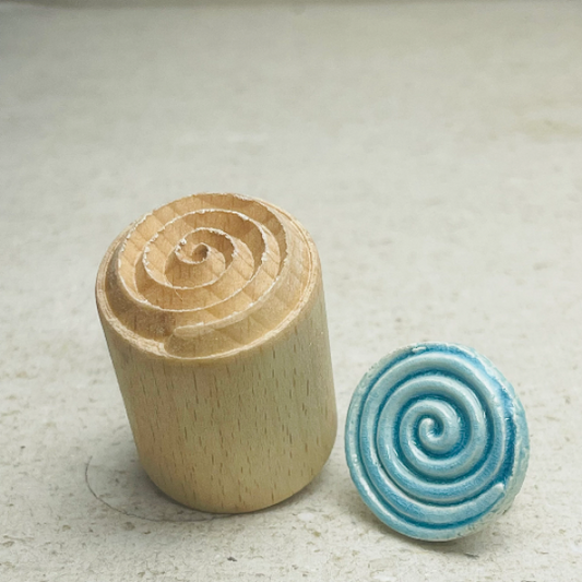 Ornament-Spirale-1 Runde Stempel TONA arts