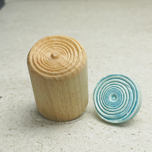 Ornament-Spirale-x Runde Stempel TONA arts