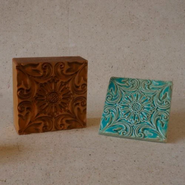 Viertelstempel - V4qn 7 x 7 cm Stempel > Quadratische Stempel > Viertelstempel TONA arts