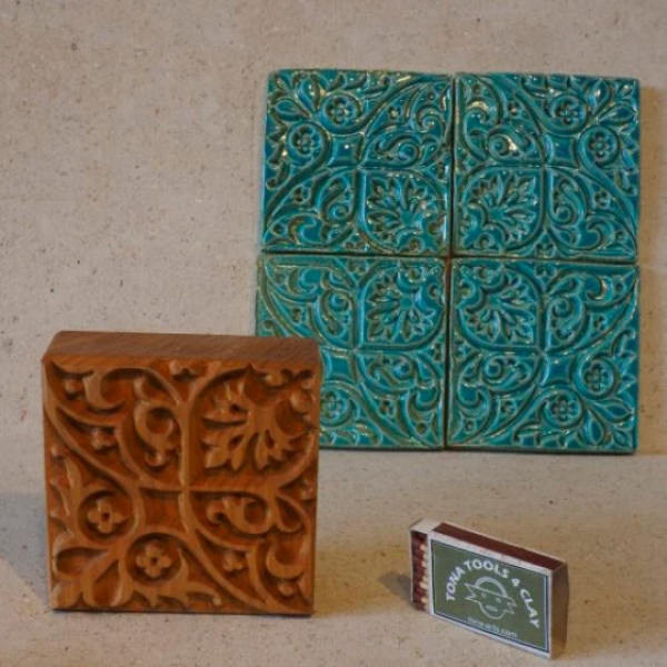 Viertelstempel - VV2q 7 x 7 cm Stempel > Quadratische Stempel > Viertelstempel TONA arts